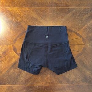 lululemon athletica Women's Black Bike Shorts
